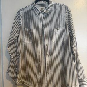 Marine Layer Striped Button-Up Shirt
